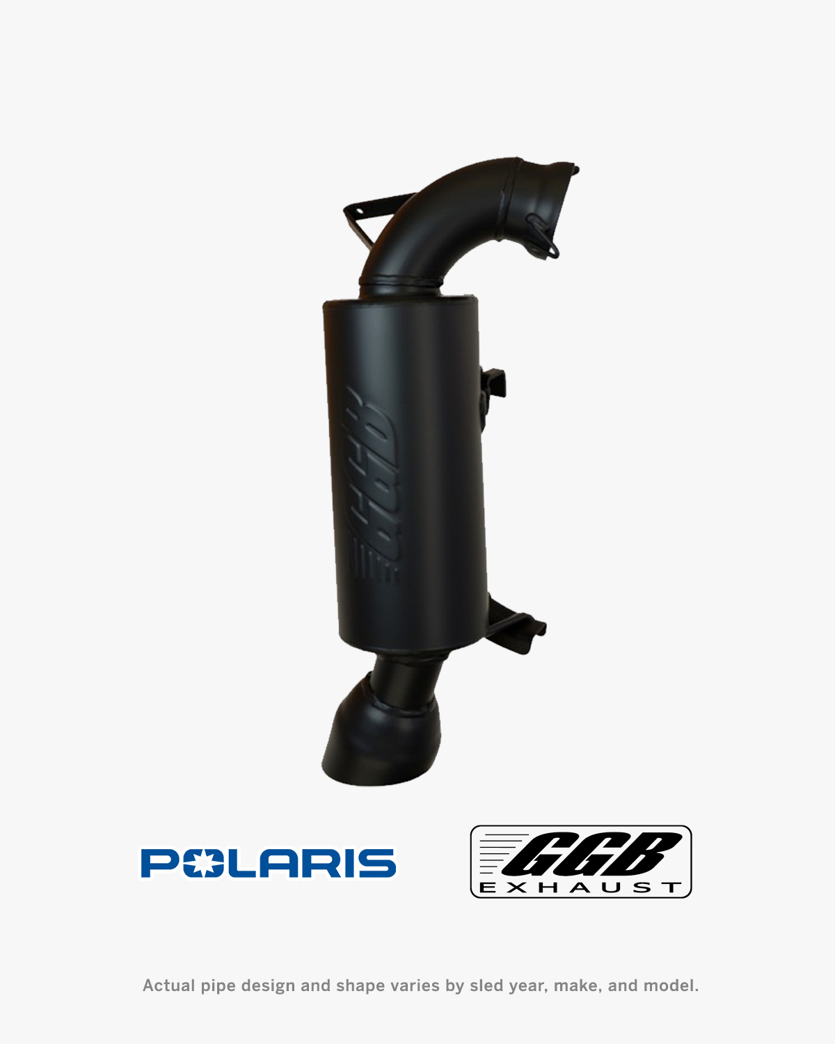 Picture of GGB Trail Exhaust for Polaris Snowmobiles